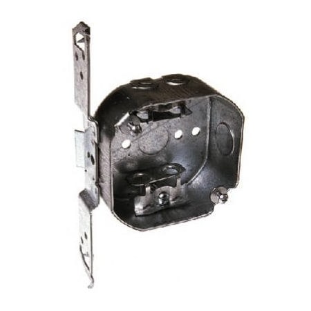 Raco Electrical Box, 15.5 cu in, Octagon Box Box Type, Steel 155